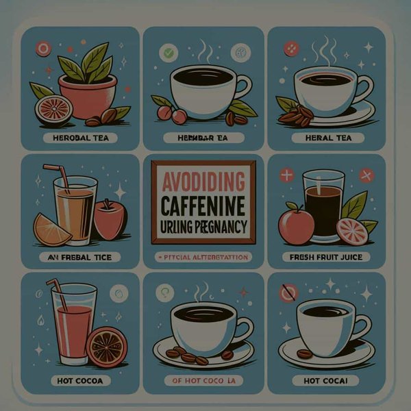 Quelles sont les alternatives au café pour éviter la caféine pendant la grossesse ?